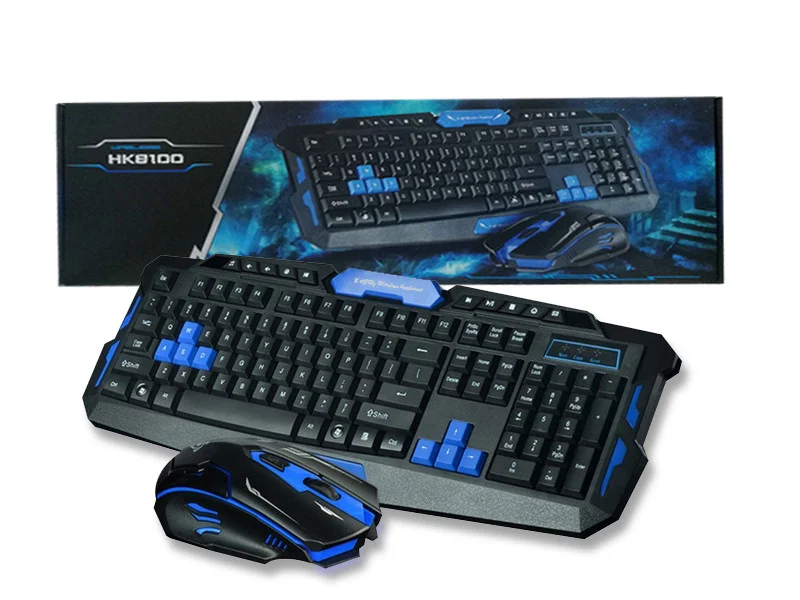 

Беспроводная Bluetooth клавиатура + мышь AT-8100 Black