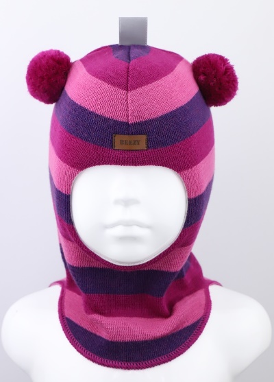

Зимняя шапка шлем Beezy для девочки 1402-40-21 Мишка р. 2 (50-53 см)