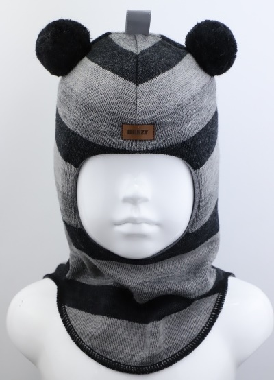 

Зимняя шапка шлем Beezy для мальчика 1402-51-21 Мишка р. 1 (47-49 см)