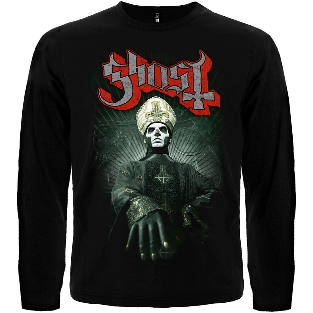 

Футболка с длинным рукавом Rockway Ghost Черный , Размер S