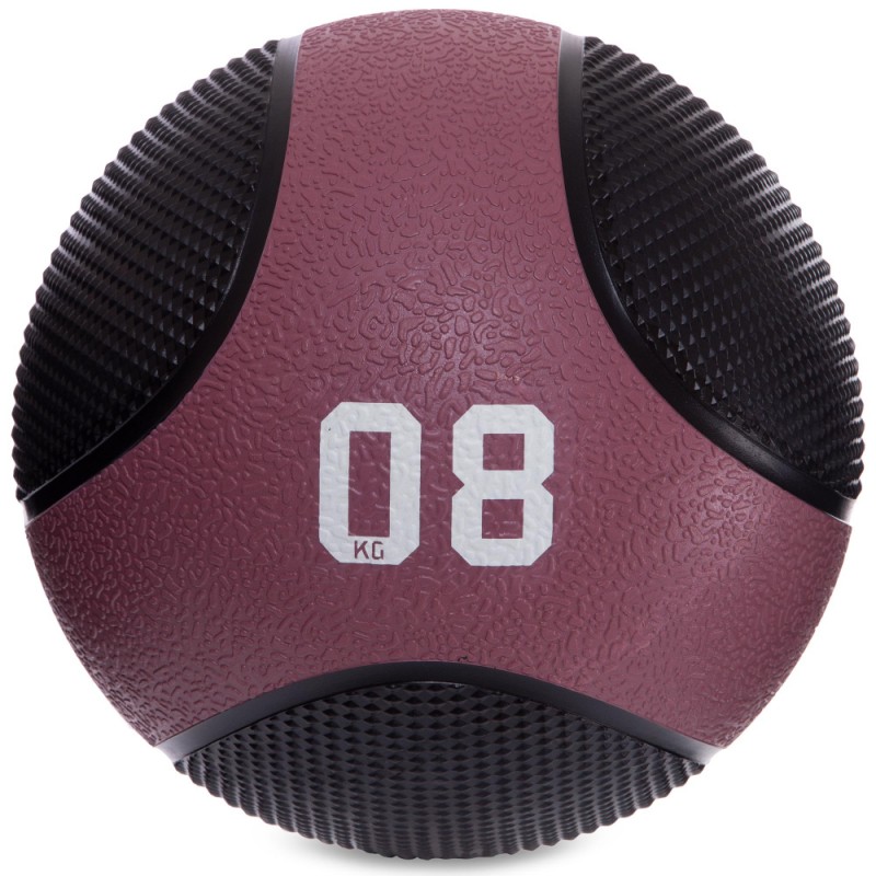 

Мяч медицинский медбол FitGo Medicine Ball 8 кг, код: FI-2824-8-S52