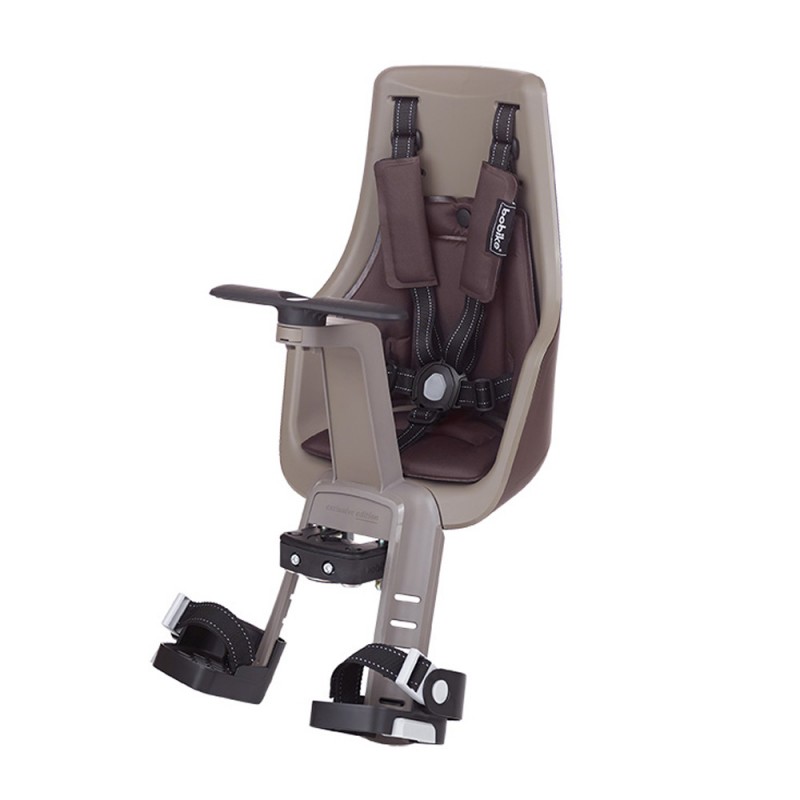 

Детское велокресло Bobike Exclusive Mini Plus/Toffee Brown, код: 8011000026
