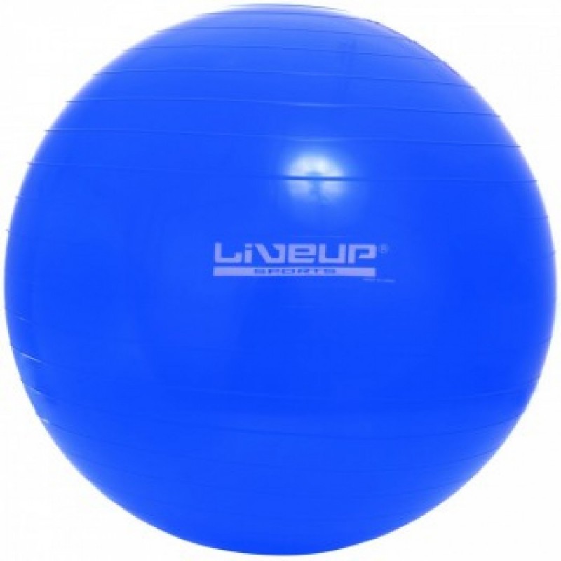 

Фитбол LiveUP GYM BALL голубой 75см, код: LS3221-75b