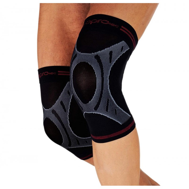 

Наколенник спортивный Oprotec Knee Sleeve XL черный, код: TEC5736-XL