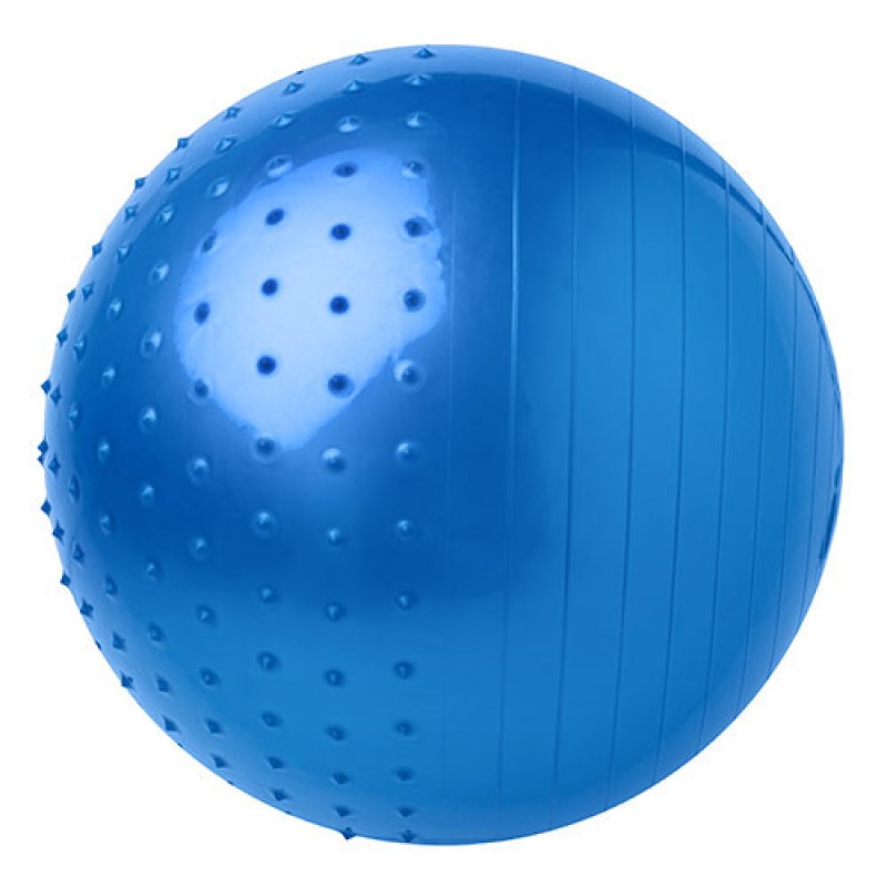 

Мяч для фитнеса комби FitGo 65 см синий, код: 5415-27B-WS