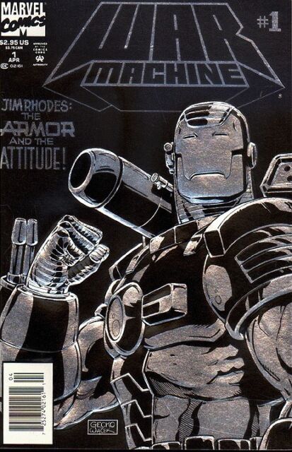 

War Machine #1 Collector's Edition Embossed Foil Cove