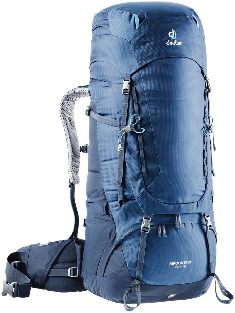

Рюкзак Deuter Aircontact 65+10 цвет 3365 midnight-navy (3320519 3365)