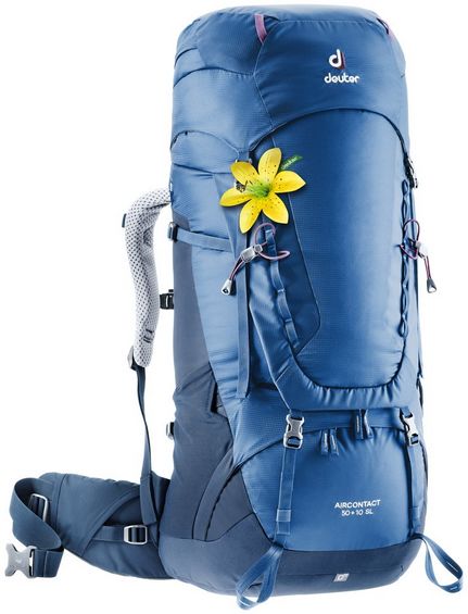 

Рюкзак Deuter Aircontact 50+10 SL цвет 3399 steel-midnight (3320219 3399)