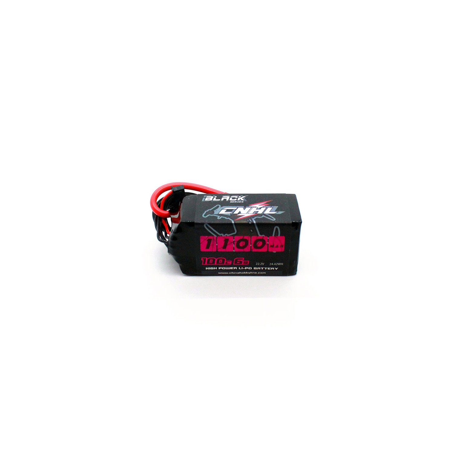 

CNHL Black Li-Pol 1100mah 6S 22,2V 100C (CNHL-1101006BK)