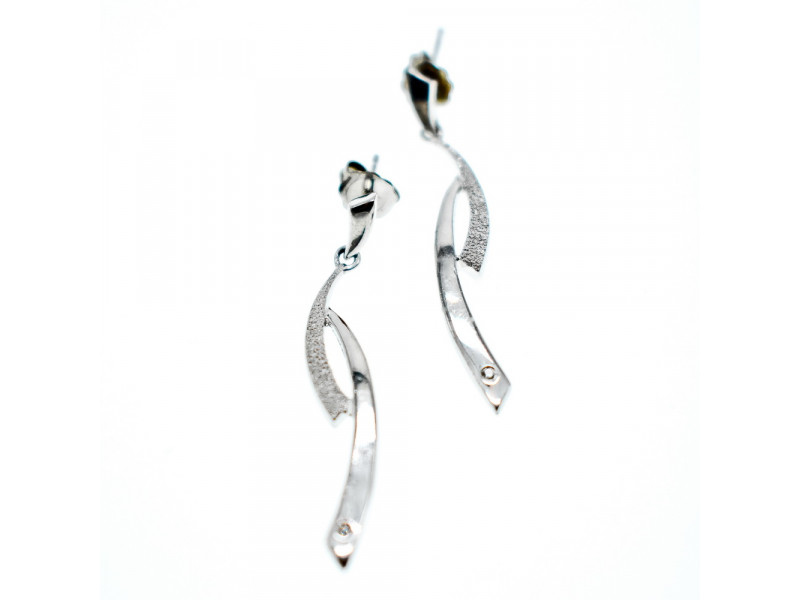 

Серебряные Серьги 925 проба *Женственность* Sky Jewelry 001849