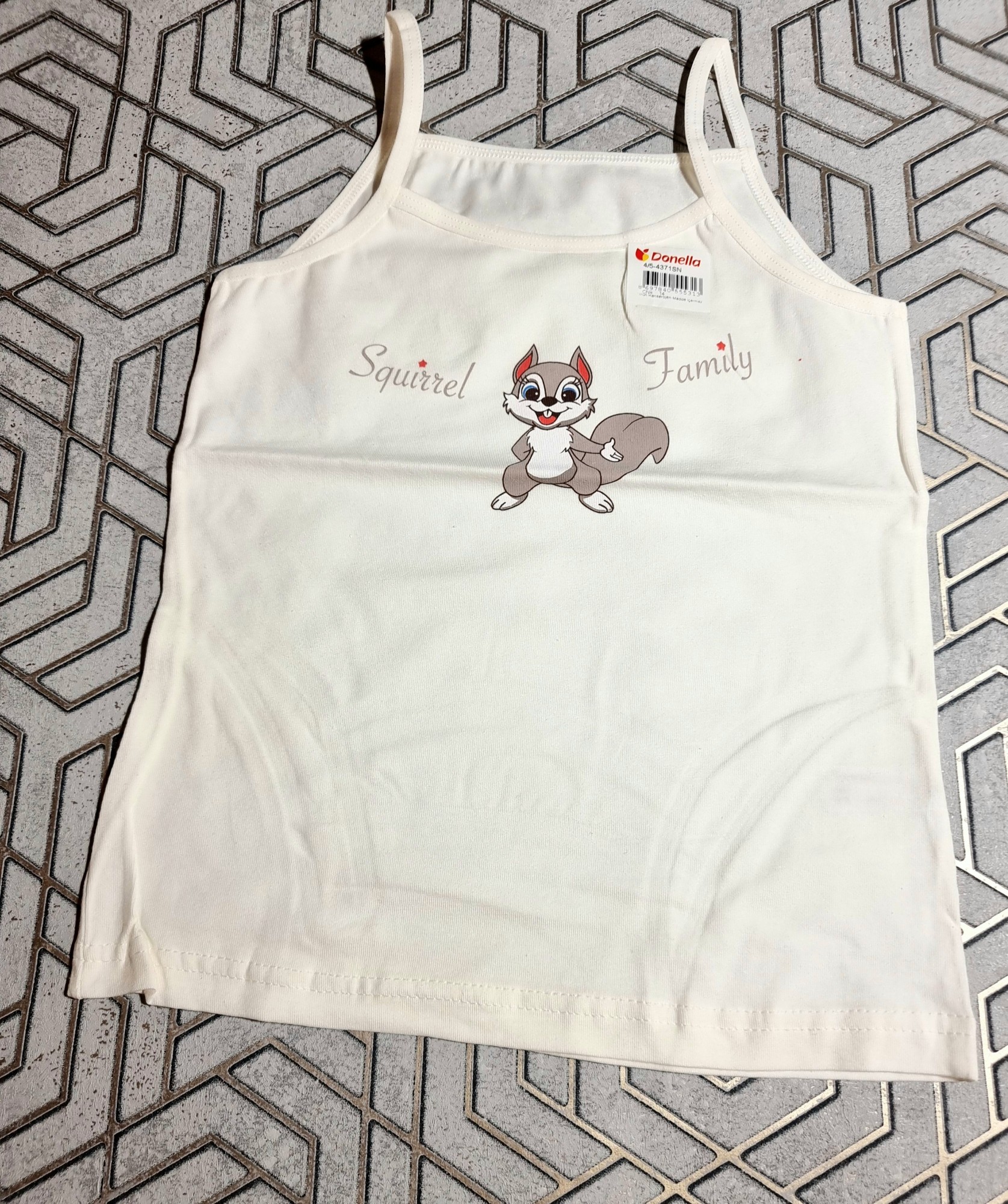 

Майка Donella 4371SN 110-116 см Белая