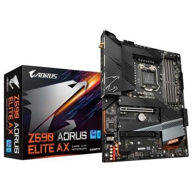 

Материнская плата Gigabyte Z590 Aorus Elite AX (s1200, Intel Z590, PCI-Ex16)