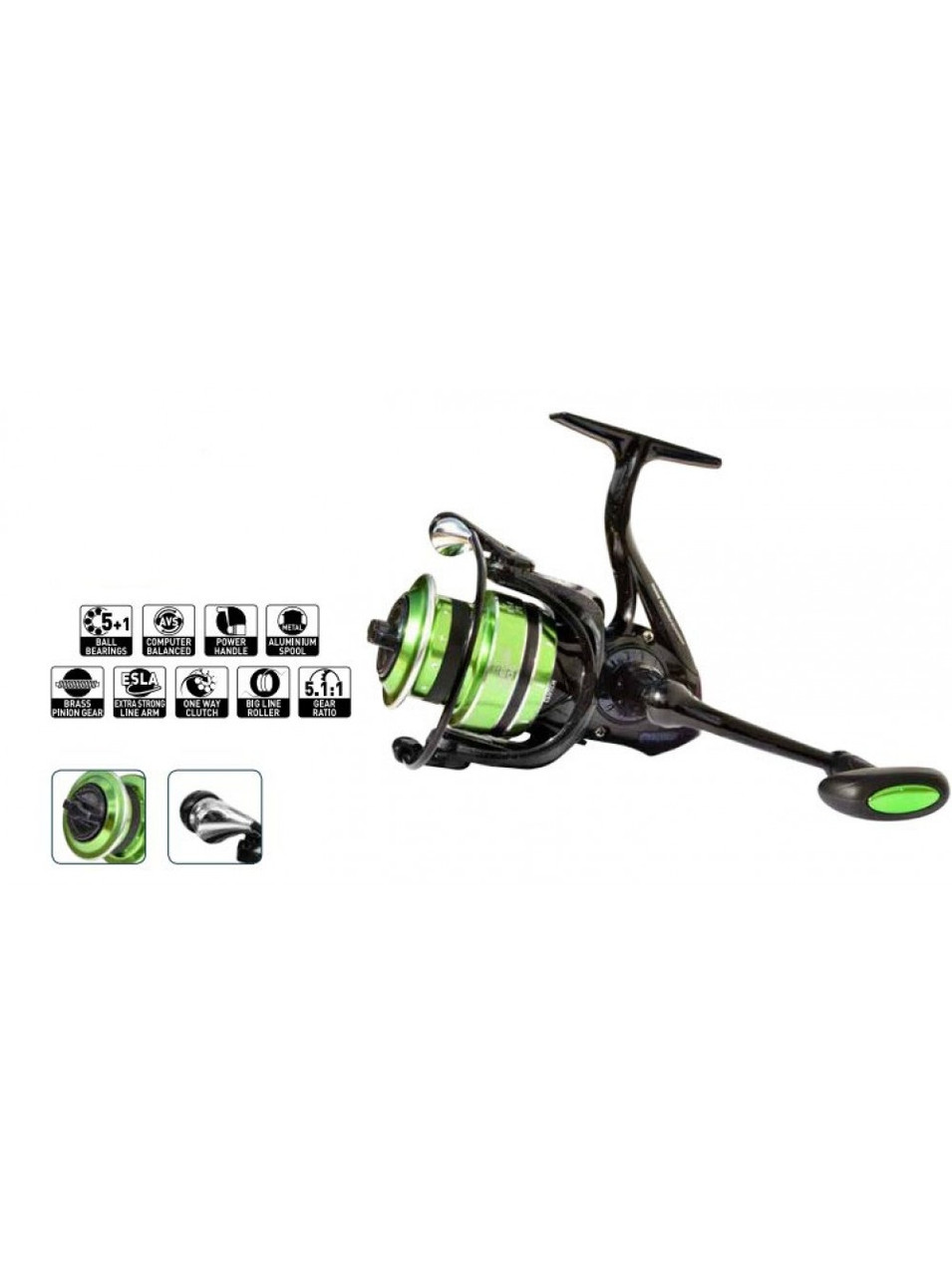 

Катушка фидерная Carp Zoom Arcane Feeder 5000 (5+1п)