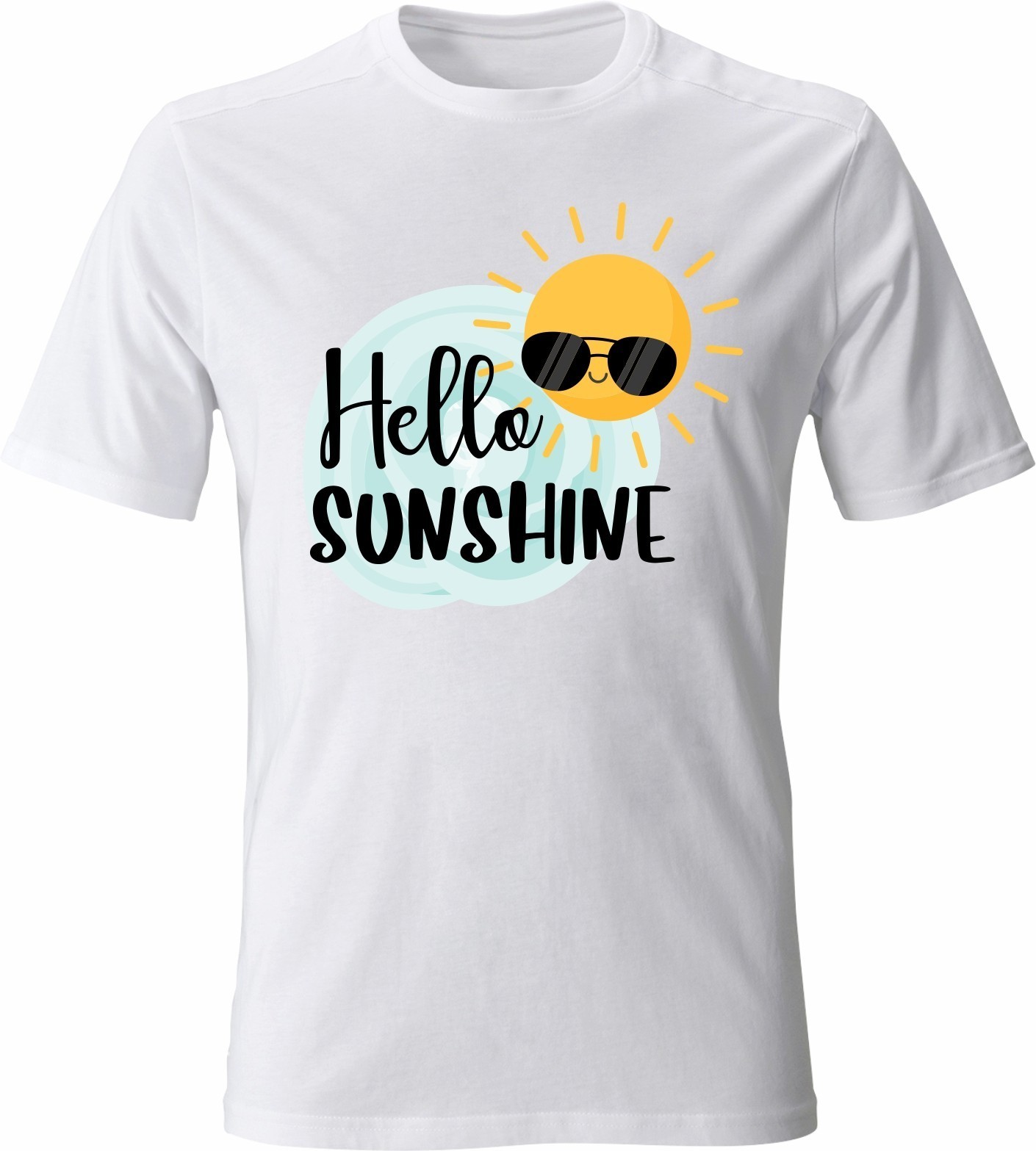 

Футболка Vivay Hello sunshine  Белая (6264, Футболка Vivay Hello sunshine XL Белая (6264)