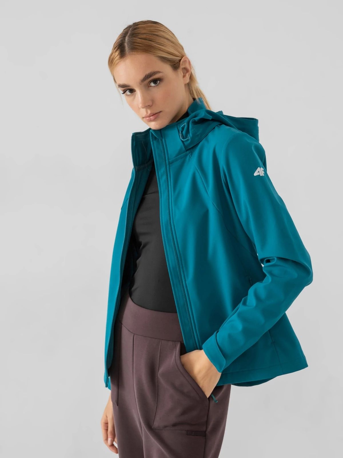 

Спортивная кофта 4F H4Z21-SFD002-35S  Turquoise, Спортивная кофта 4F H4Z21-SFD002-35S M Turquoise