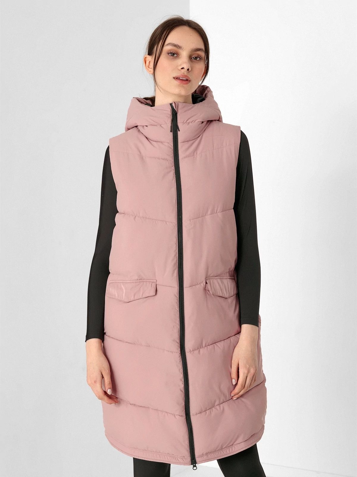 

Жилет 4F H4Z21-KUDP004-56S S Light Pink