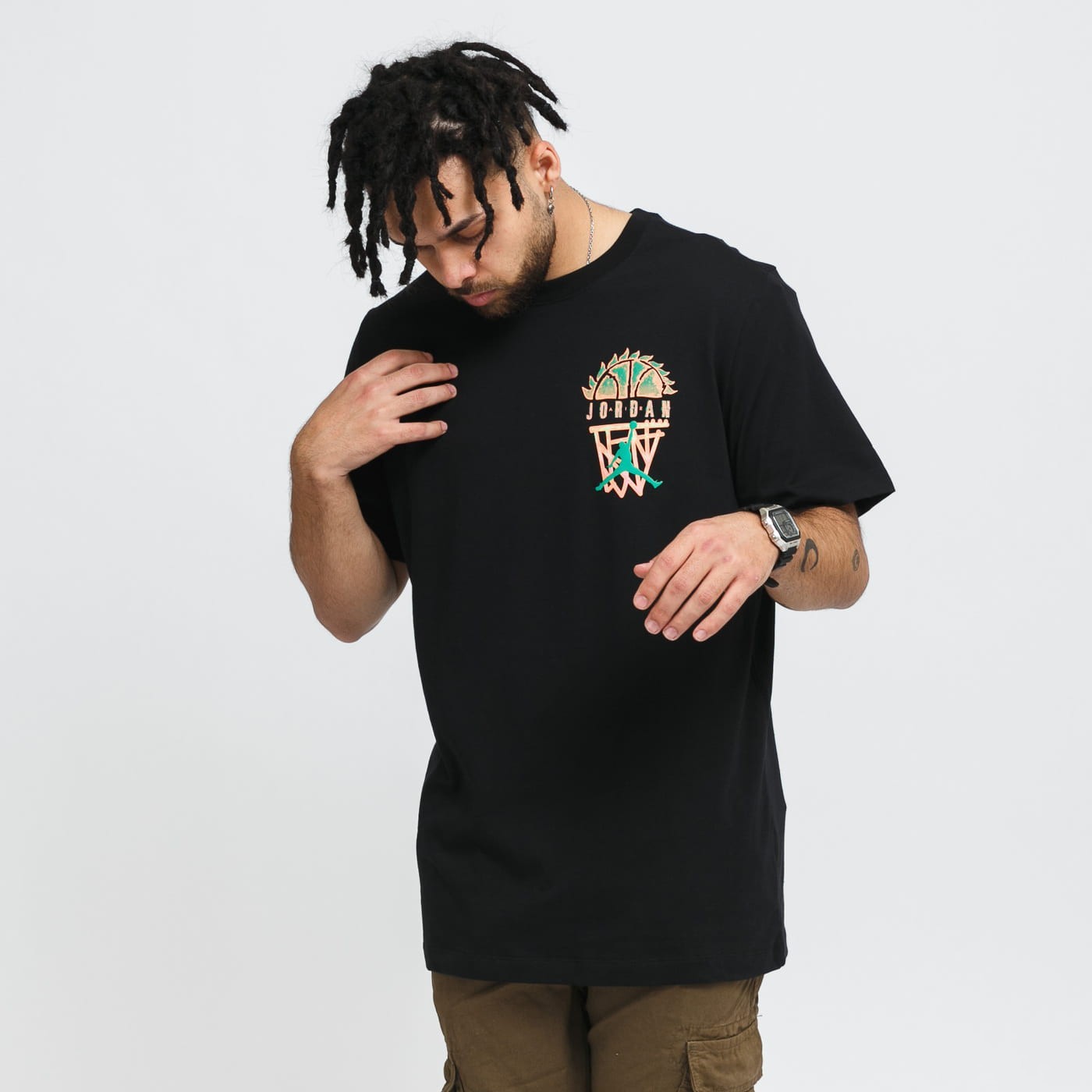 

Футболка Air Jordan Sport DNA SS Crew  (CZ8059-010, Футболка Air Jordan Sport DNA SS Crew M (CZ8059-010)