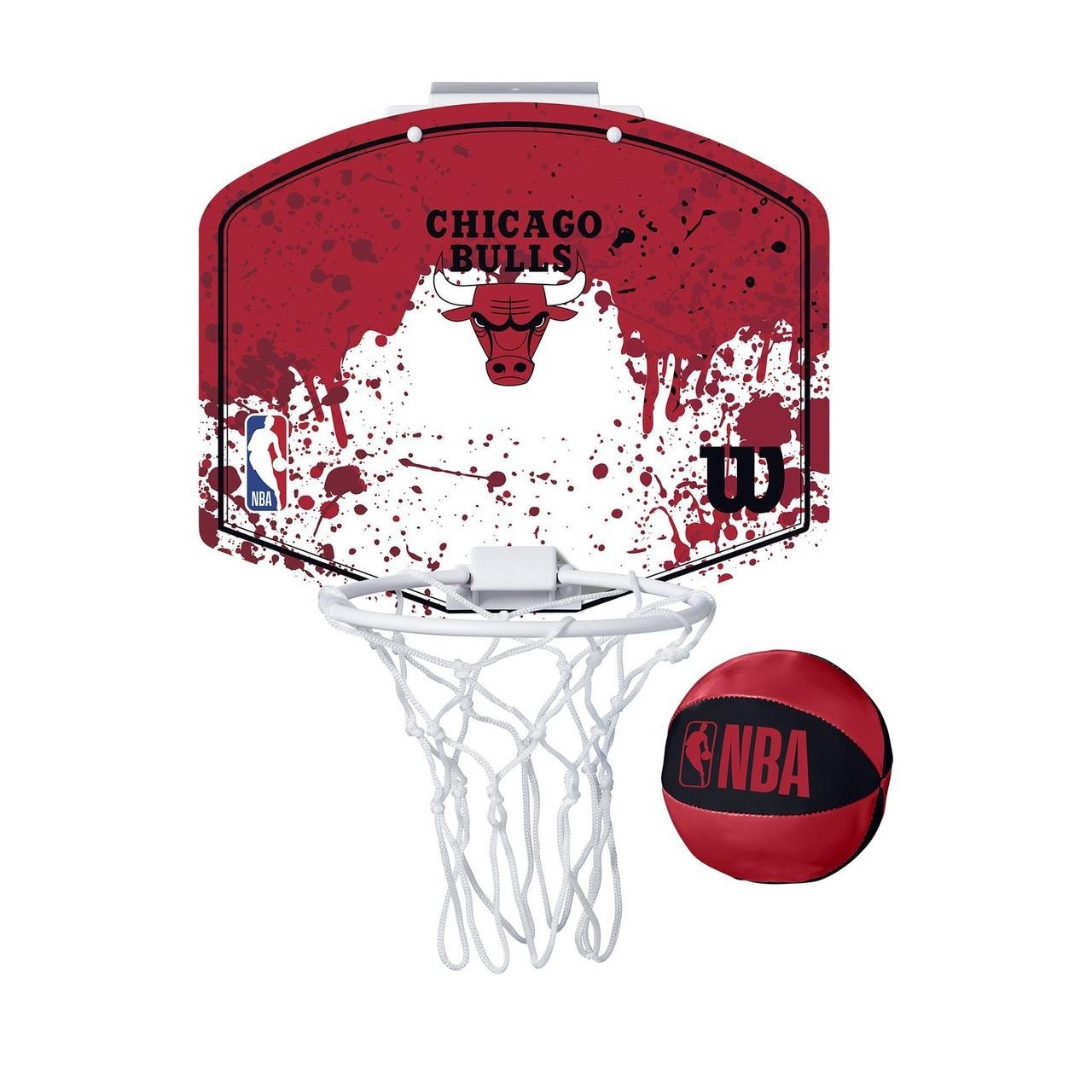 

Мини-щит детский баскетбольный Wilson NBA Team Mini Hoop Chicago Bulls (WTBA1302CHI)