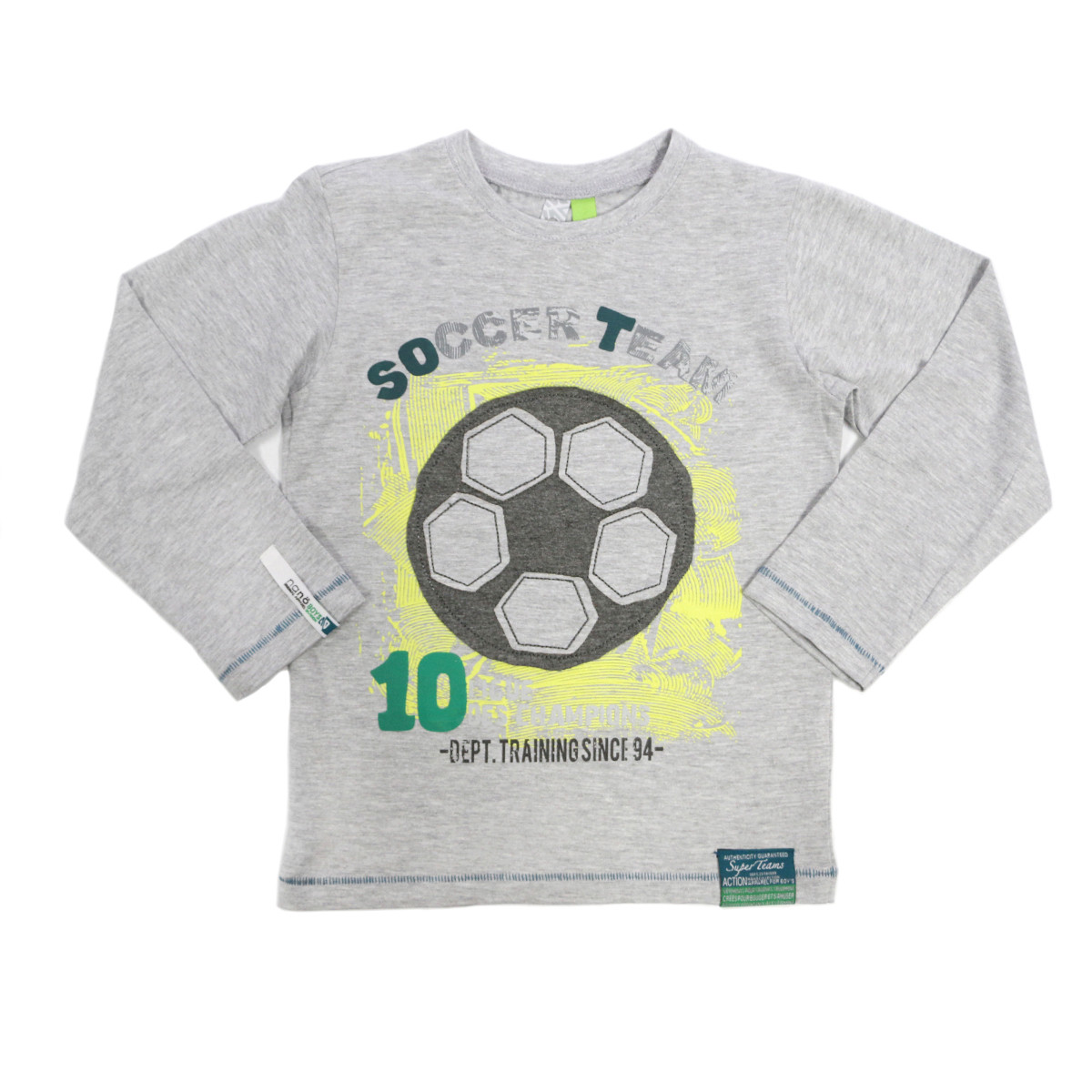 

Футболка с длинным рукавом для мальчика Soccer Team Nano 98