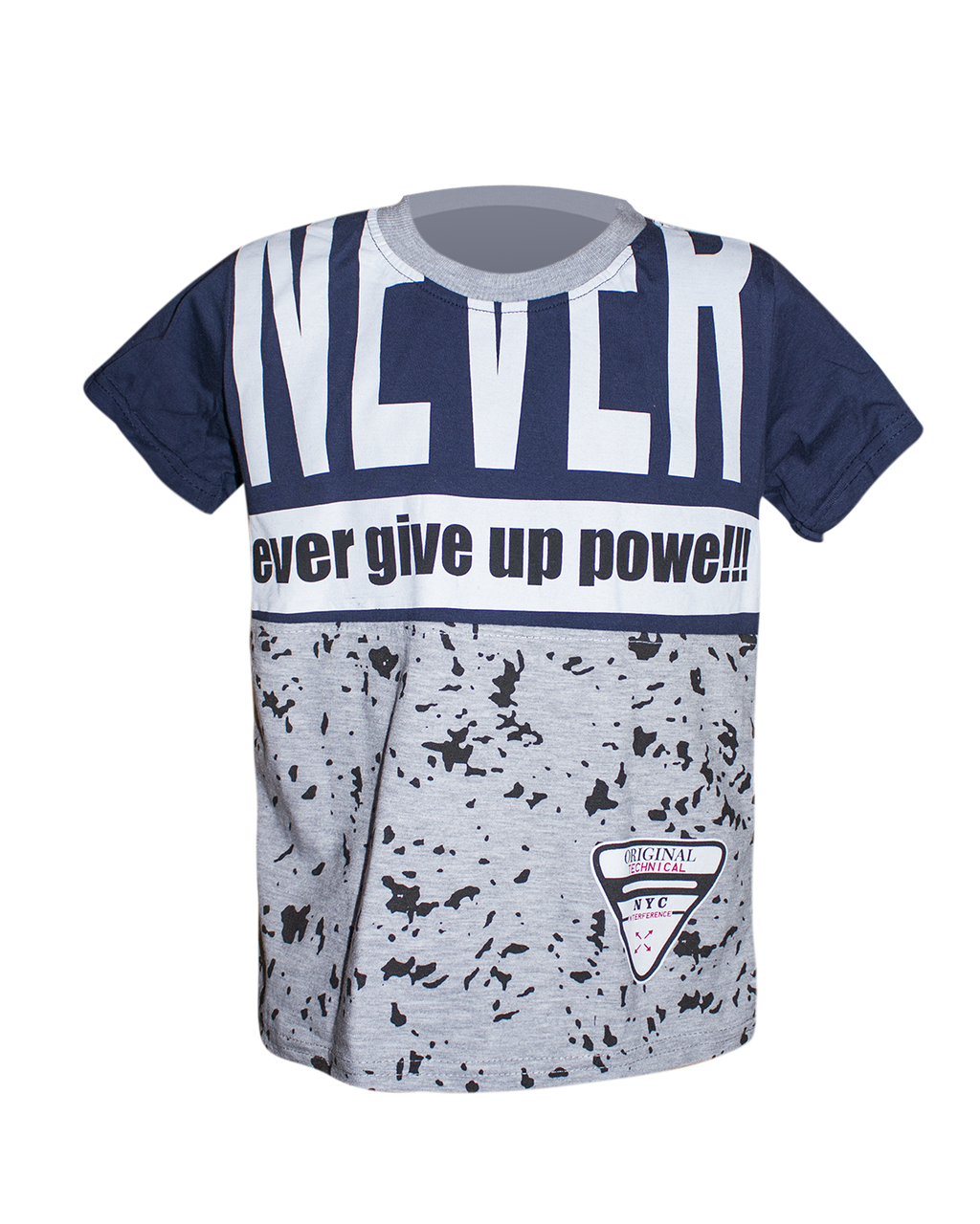 

Футболка для мальчика Never 146, серый