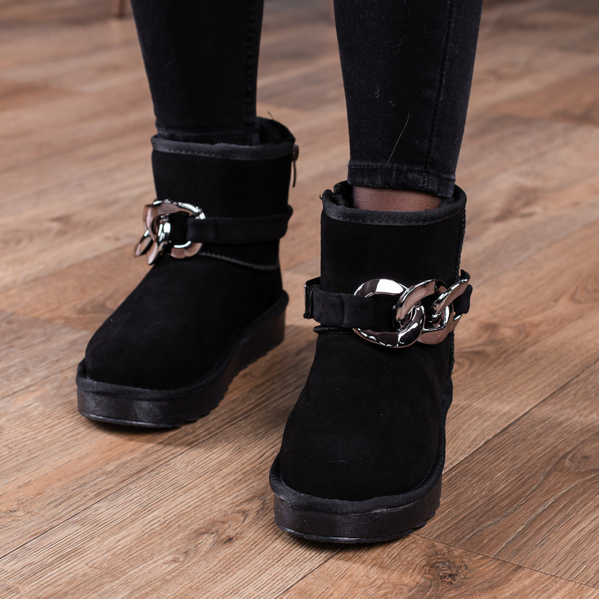 

Угги женские Fashion Cujo 3354 36 размер 23,5 см Черный