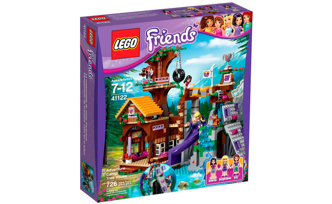 

Конструктор LEGO Спортивний табір: будинок на дереві 726 деталей (41122)