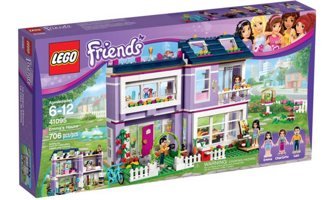 

Конструктор LEGO будиночок Емми 706 деталей (41095)