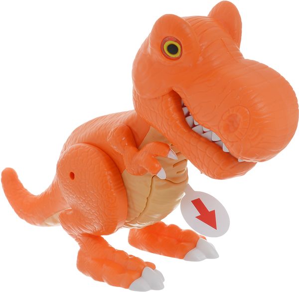 

Игрушка Джуниор Мегазавр. T-Rex рычащий и кусающий оранжевый (80079-2)