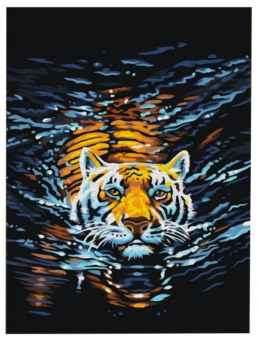 

Картина по номерам Плывущий хищник 40*50см в коробке Dreamtoys (DT-308)