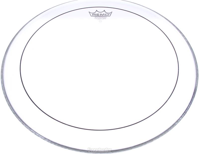 

Пластик большой барабан REMO PINSTRIPE 22 CLEAR 35975