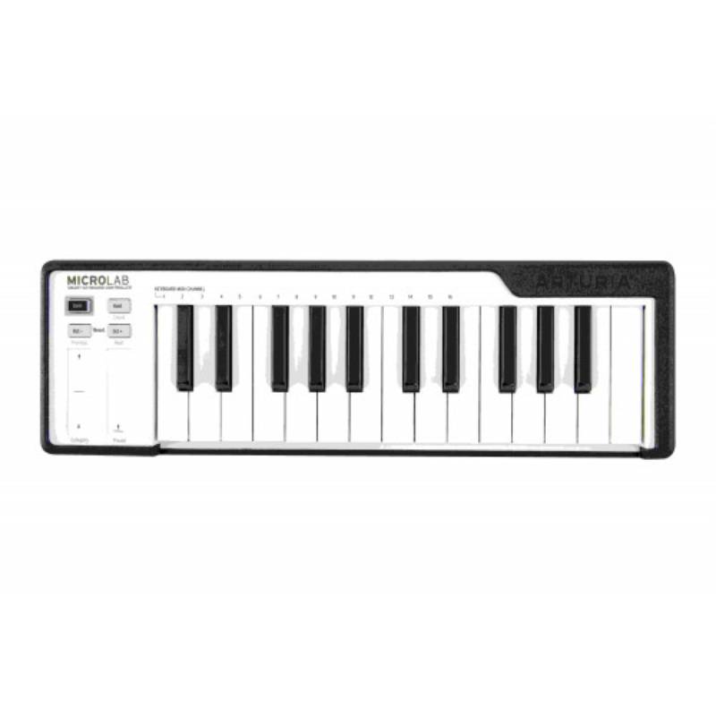 

MIDI контроллер и MIDI клавиатура Arturia MicroLAB-Black 194534