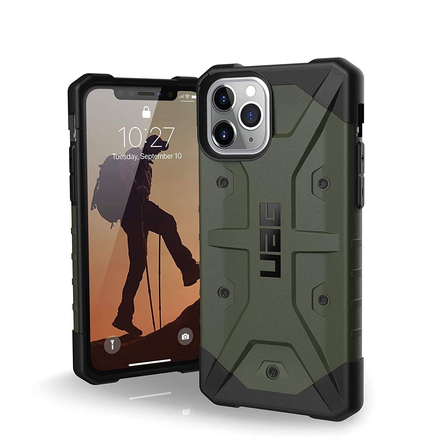 

Чехол противоударный милитари UAG Pathfinder 111707117272 для Iphone 11 Pro (5.8") Olive Drab