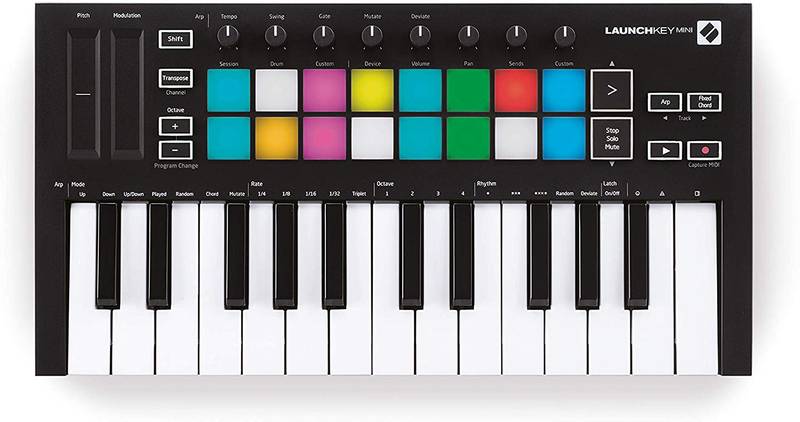 

MIDI контроллер и MIDI клавиатура NOVATION LaunchKey Mini MK3 104700