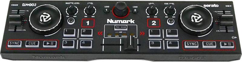 

MIDI контроллер и MIDI клавиатура NUMARK DJ2GO2 90714