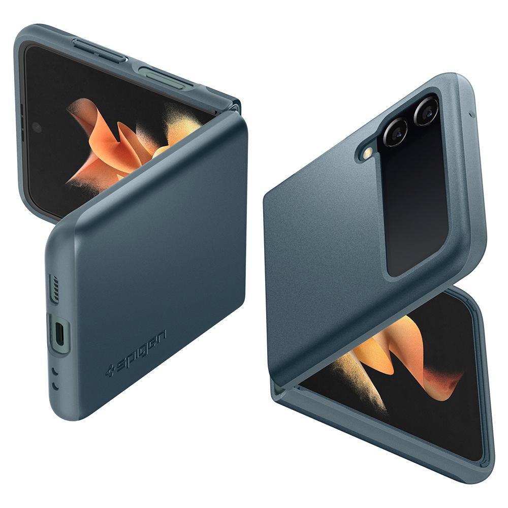 

Чехол Spigen Thin Fit для Samsung Galaxy Z Flip 3 Shiny Green