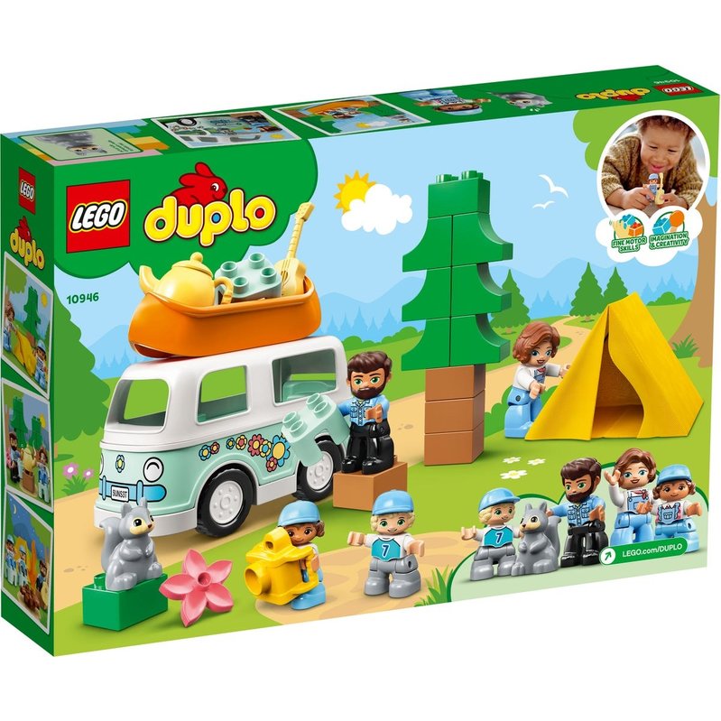 

Конструктор LEGO DUPLO Семейное приключение на микроавтобусе 10946