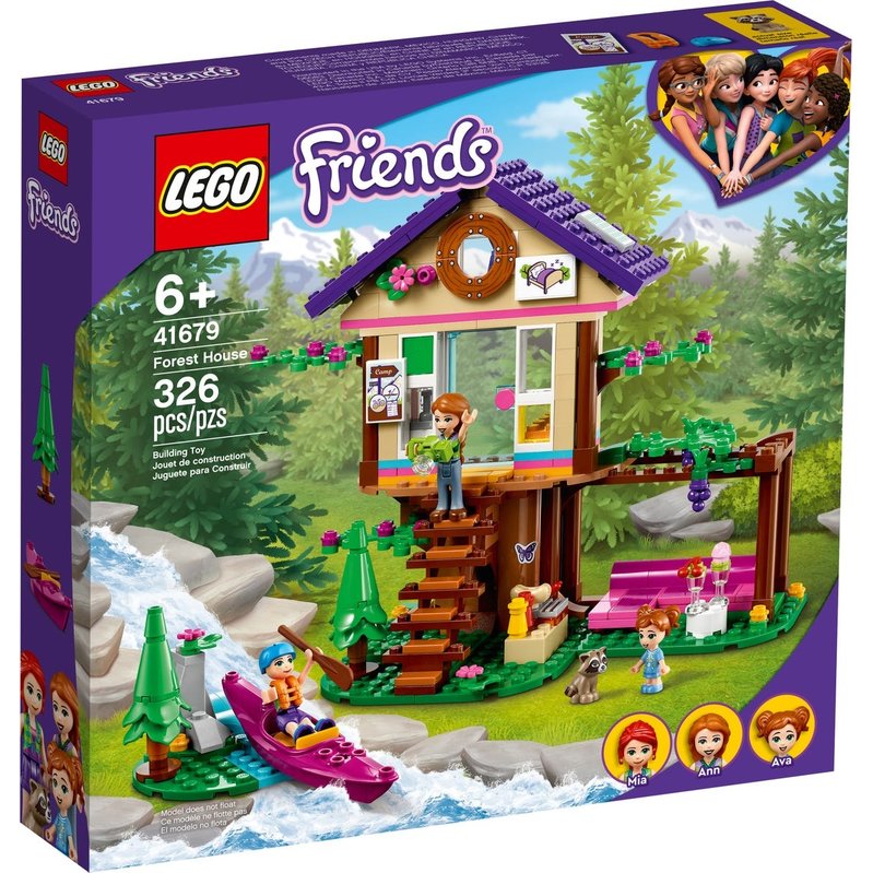 

Конструктор LEGO FRIENDS Домик в лесу 41679