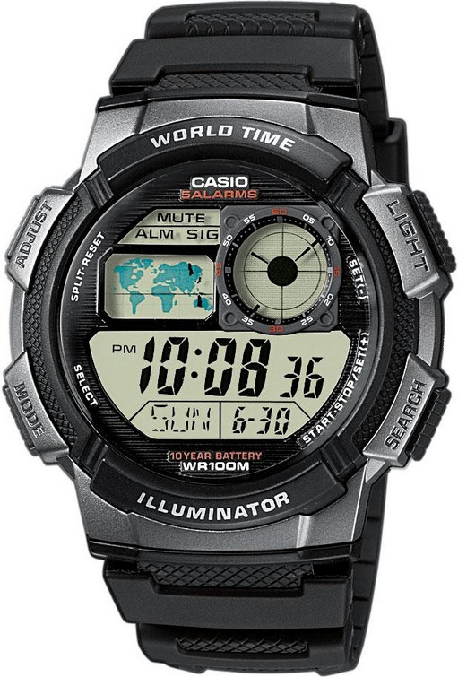 

Часы мужские CASIO AE-1000W-1BVEF
