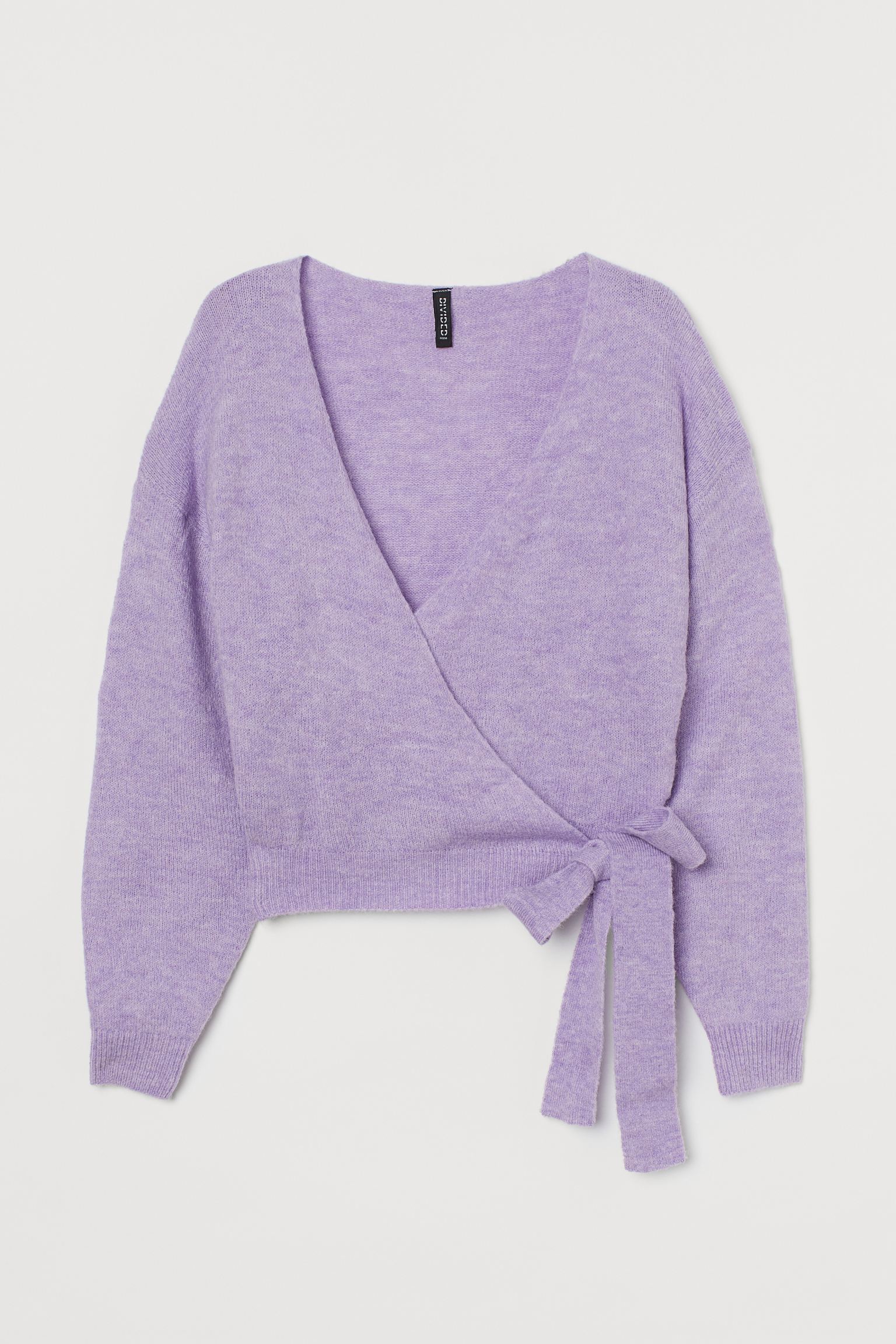 

Джемпер H&M  фиолетовый меланж 18078092382, Джемпер H&M L фиолетовый меланж 18078092382