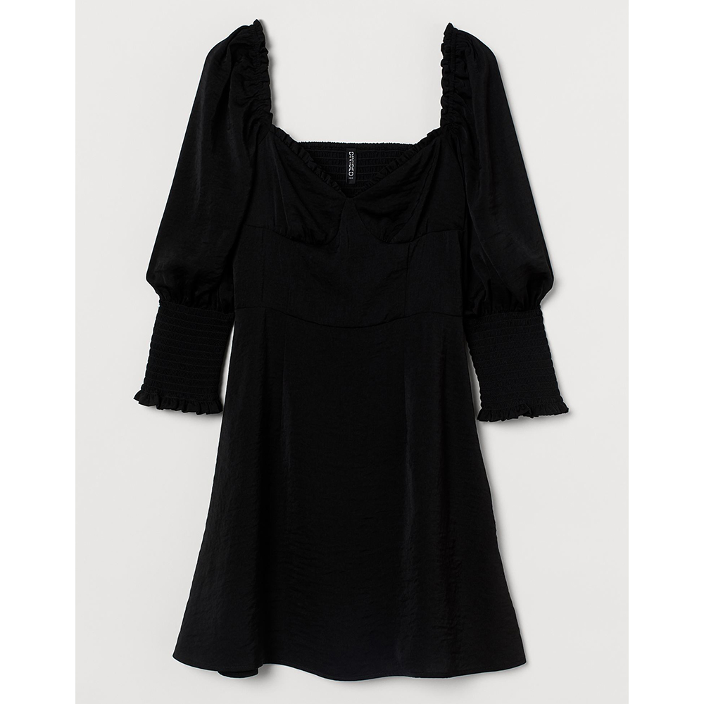 

Атласное платье H&M 42