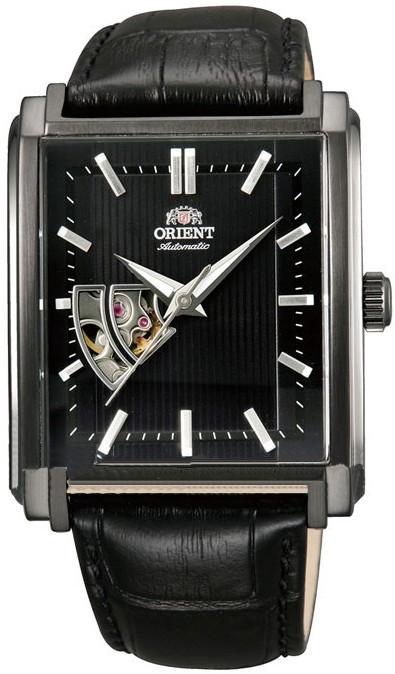 

Мужские наручные часы Orient FDBAD001B с кожаным ремешком механические