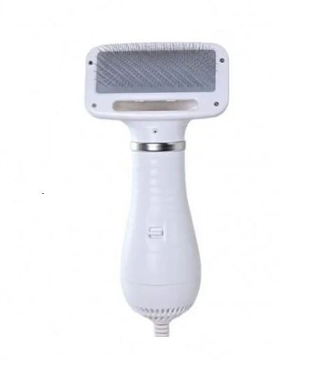 

Пылесос-расчёска для шерсти Pet Grooming Dryer WN-10, щётка-фен для шерсти собак и кошек 2в1 инструменты для груминга, Белый