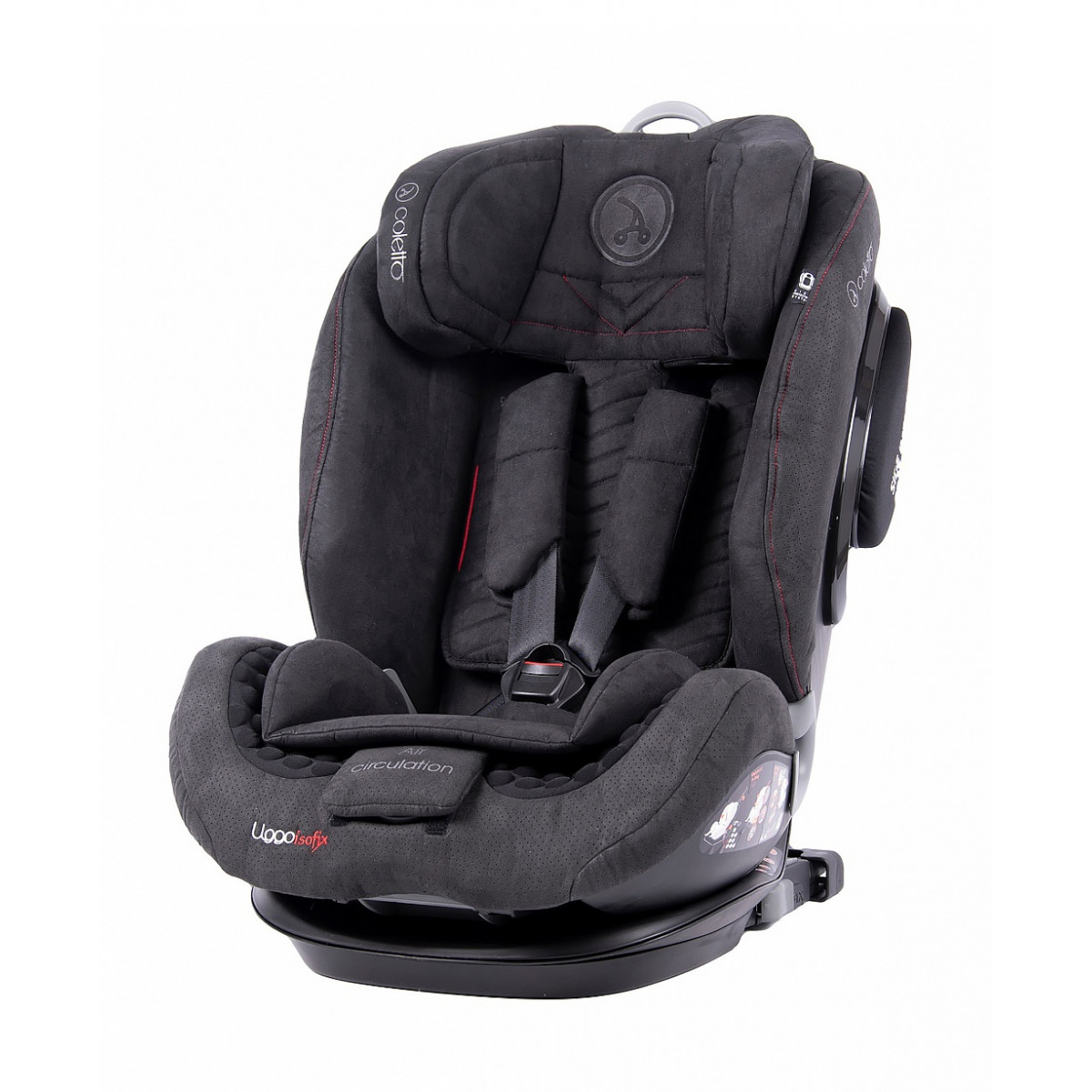 

Автокресло Coletto Uggo 9-36 9024-CUI-13 группа 1-2-3 (9-36 кг) Черный с системой Isofix и SIP + якорный ремень Top Tether