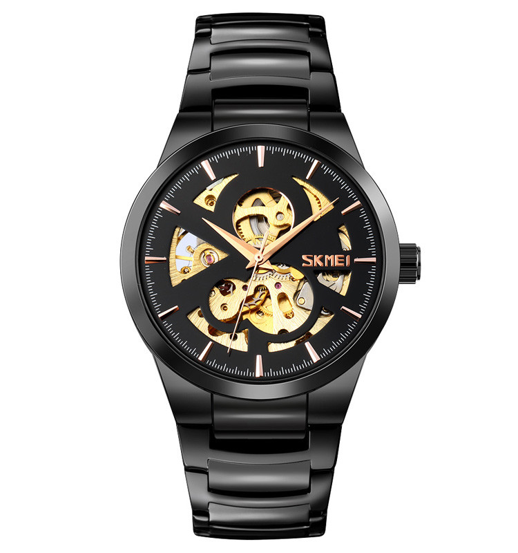 

Часы мужские SKMEI Skeleton 9243 Черный механические с автоподзаводом