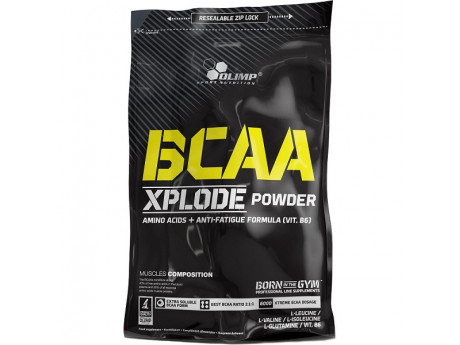 

Аминокислоты Olimp BCAA XPLODE 1кг Вкус Клубника