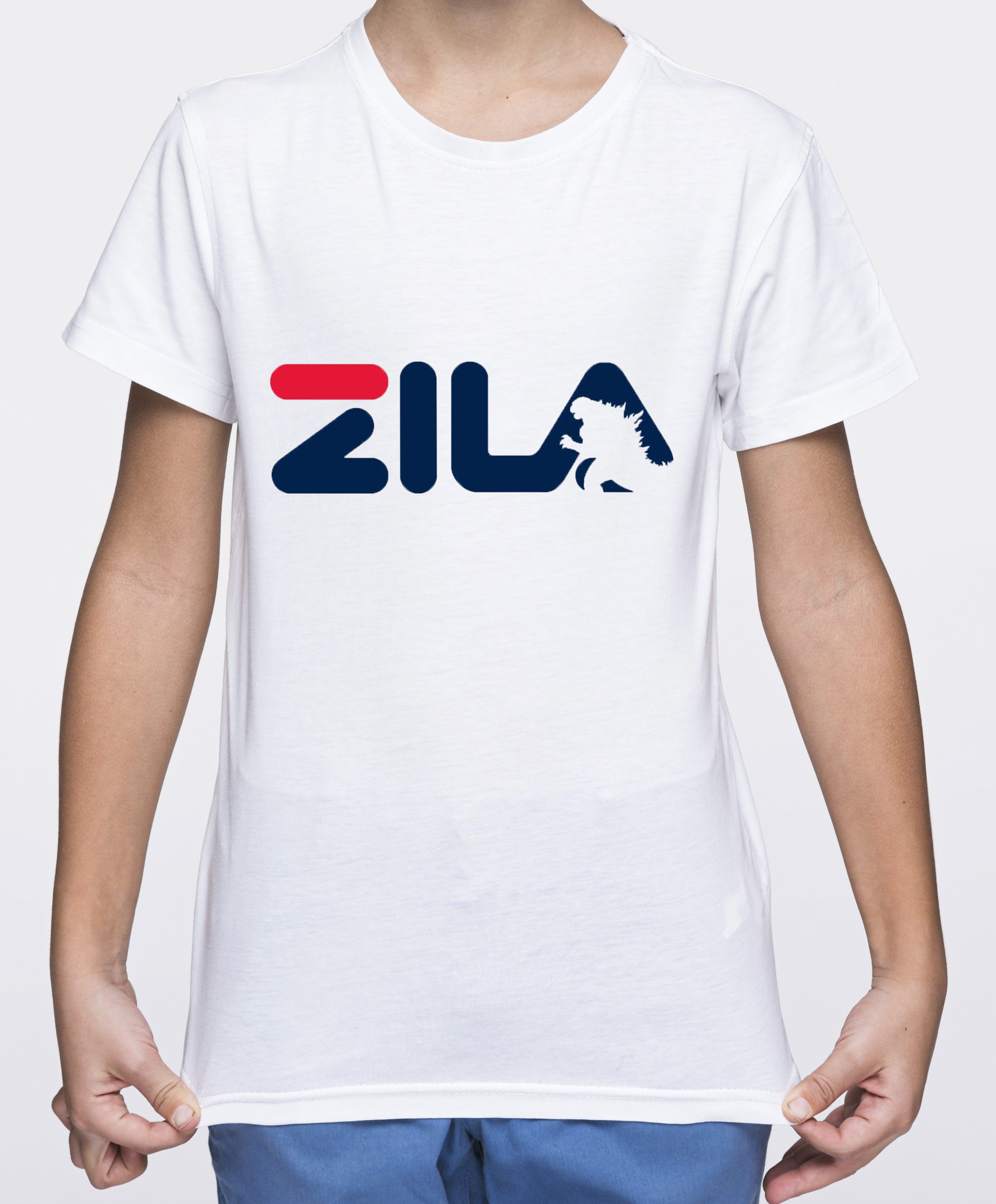 

Футболка хлопковая Fruit of the Loom Zilla Белая 128 см FZM128