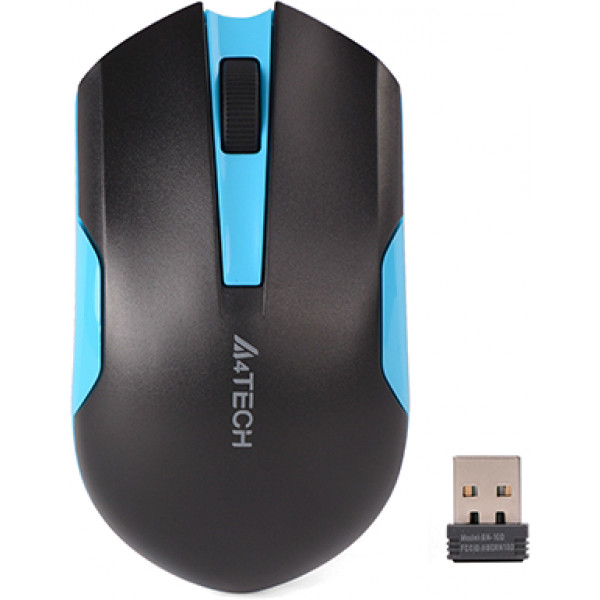 

Мышь беспроводная A4Tech G3-200N Black/Blue USB V-Track