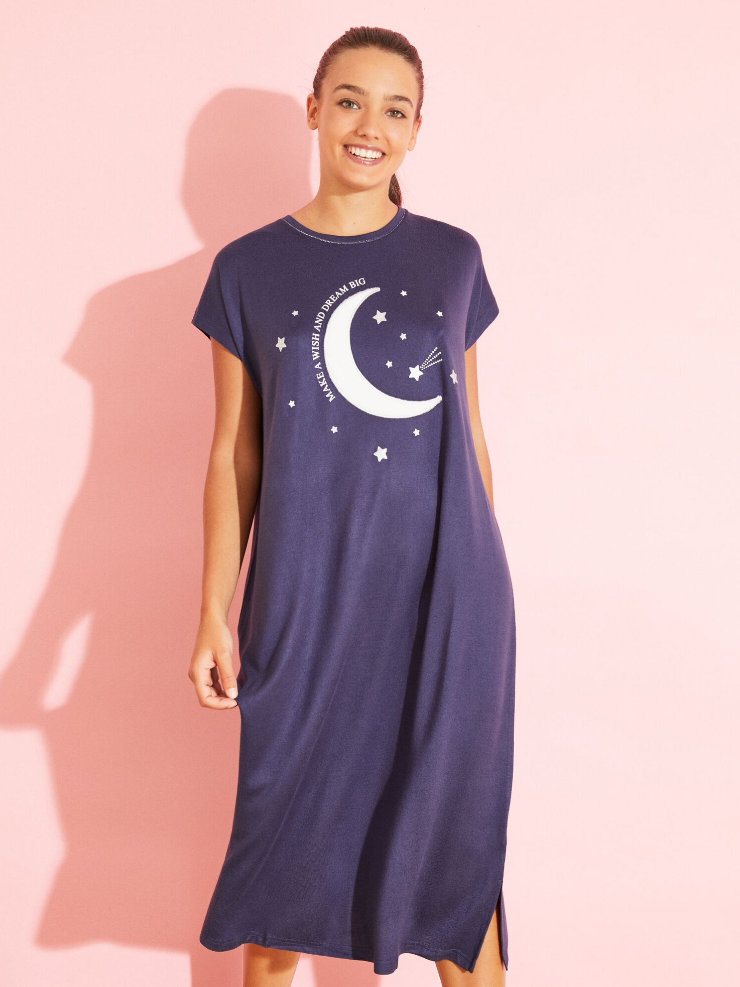 

Ночная рубашка Women'Secret 4442085-11  Синяя, Ночная рубашка Women'Secret 4442085-11 M Синяя