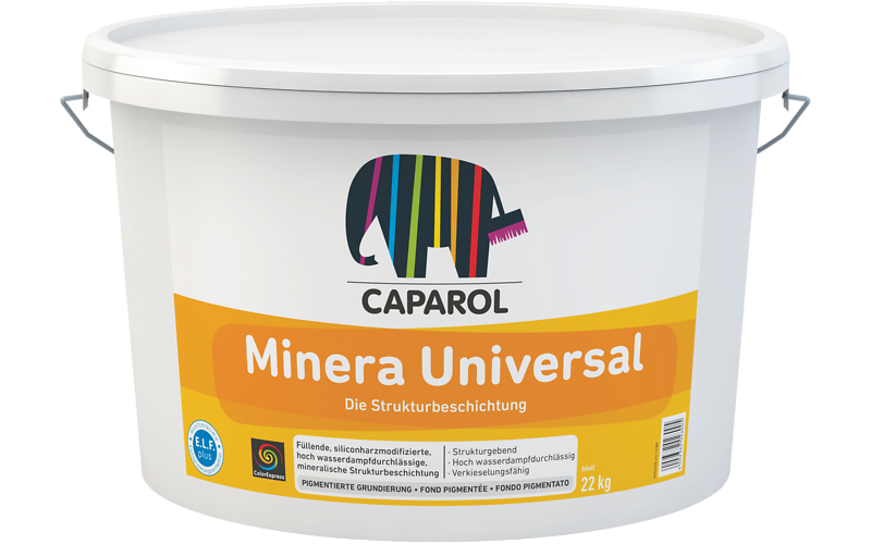 

Краска структурная Caparol Minera Universal Белая 22 кг арт - 959786