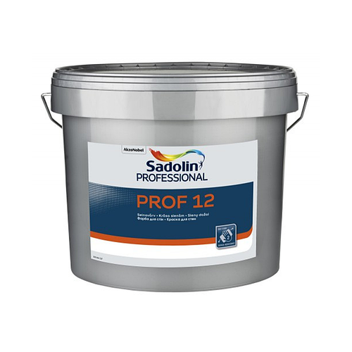 

Краска латексная Sadolin Prof 12 белая 10 л арт 51-037
